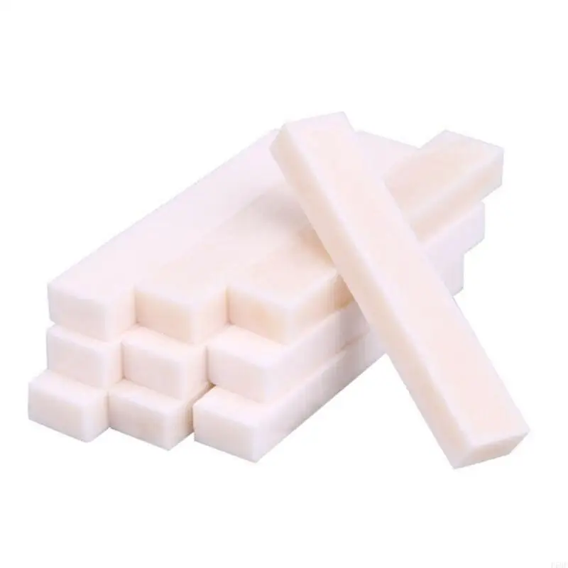 

F68F Bone Nut Saddles Blanks Unslotted Guitar Bridge Nut for Mandolin Banjos,Ukulele