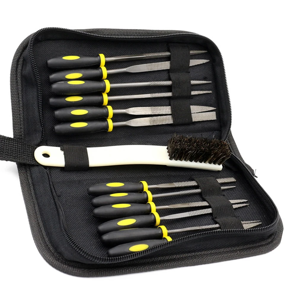

15PCS/Set Polished Woodworking Hardwood Carving Trowel Wood File Small Size Wood Carving Hand-made Wood Process Tool Set