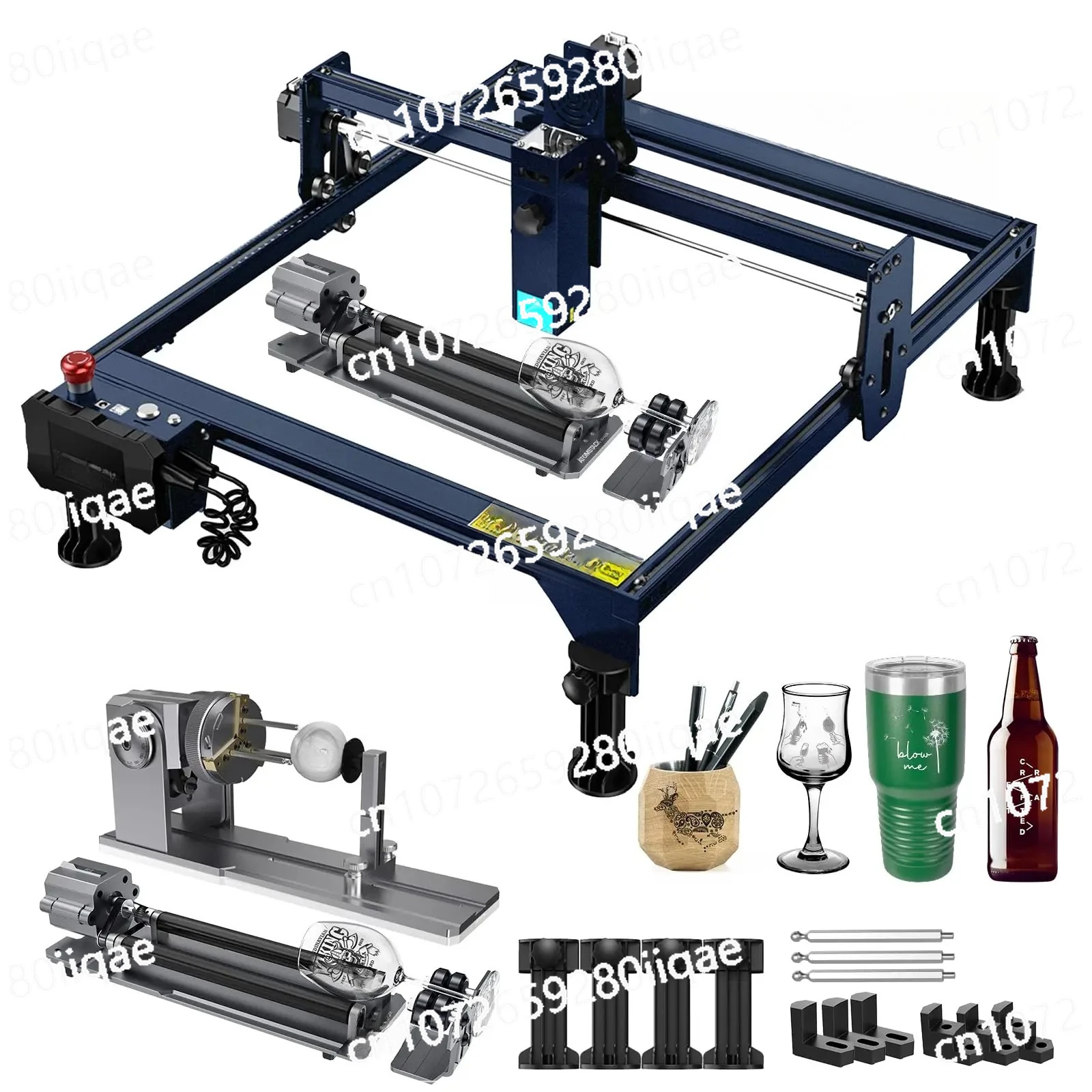 

A10 S10 X7 PRO Engraving Machine 10000 MW with R1 Pro Rotary Rollers Cutter Engraver