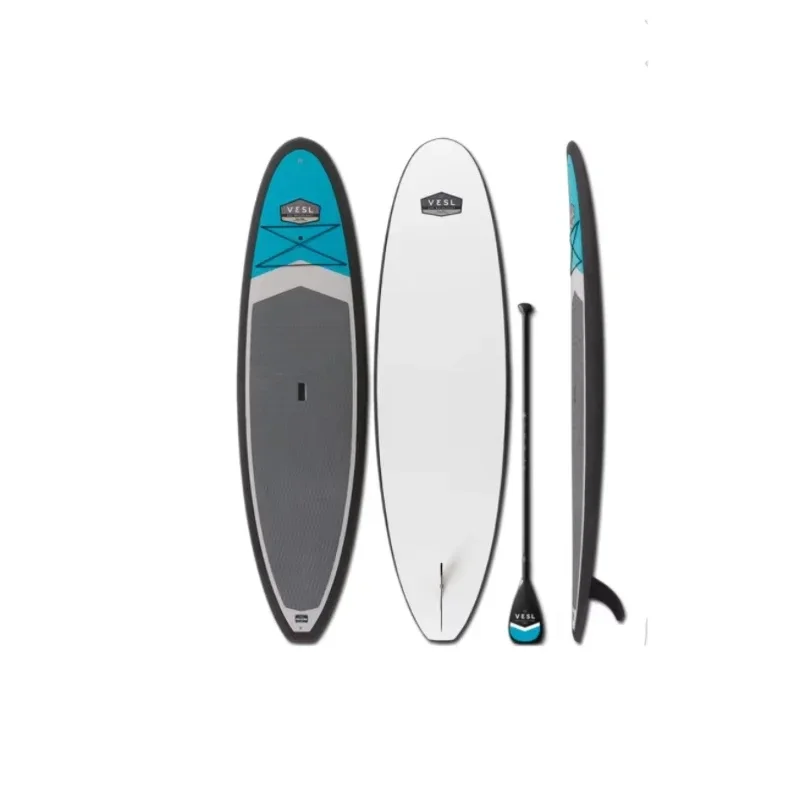 

OEM-заводская настраиваемая двухслойная доска из стекловолокна из эпоксидной смолы/EPS/мягкой EVA SUP для серфинга океанских вод включает сумку