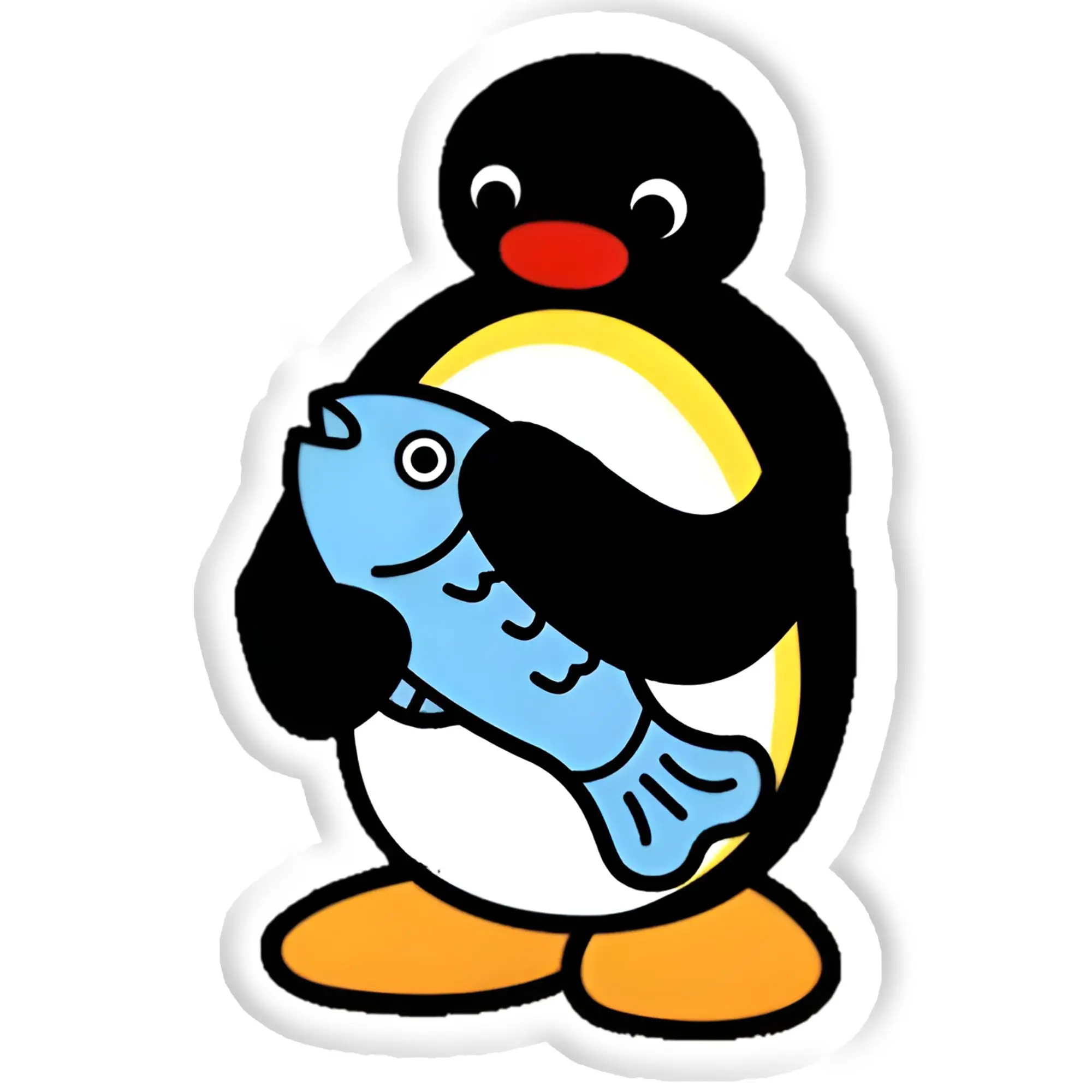 Custom P-Pingus Pillow Cushion Double Sided Funny Cartoon Penguin Cushions Bedroom Bed Sofa Personalized Plush Pillows for Sofa