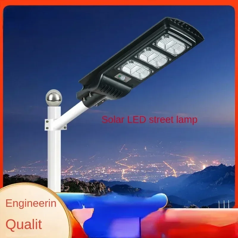 Solar Street Lamp Outdoor Lighting Lamp Light Control Induction Lamp Integrated New Rural Garden  Led Flood Light