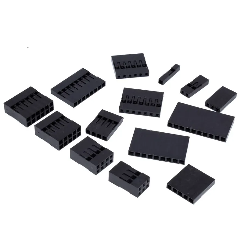 2.54MM DuPont shell shell double row 2.54MM DuPont wire plug 2 * 2P/3P/4P/5P/6P/7P/8P/9P/10P/11P-20P