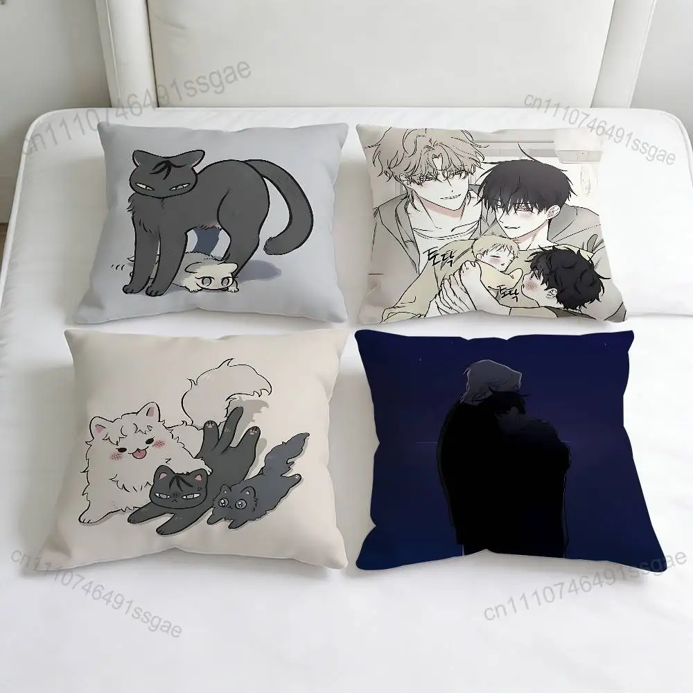 

L-Low Tide in T-Twilight Decorative Square Pillow Cover Soft & Comfortable Pillow Case Sofa Bed Home Decoration