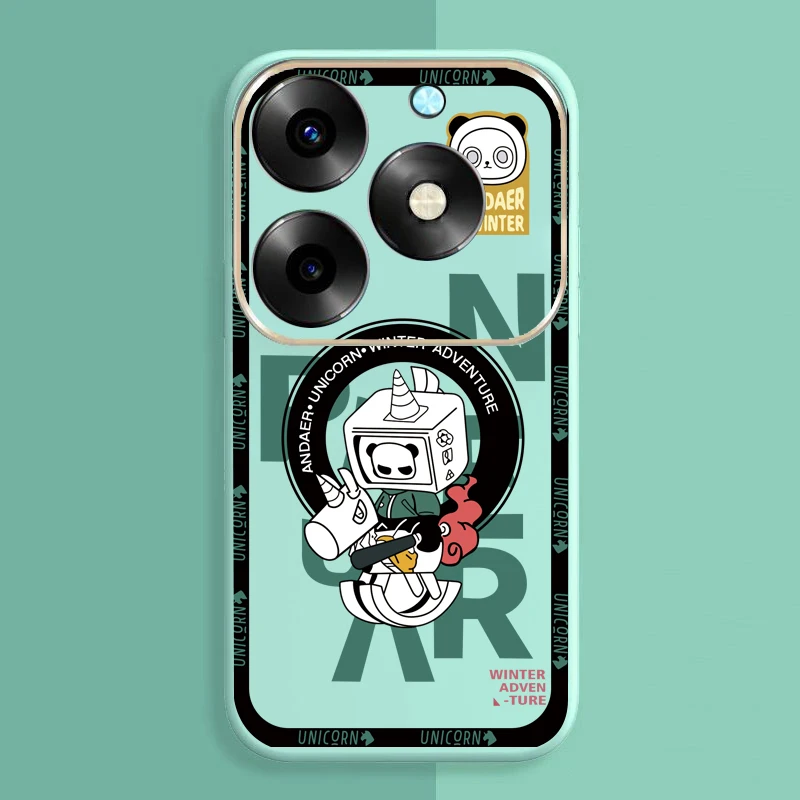 ل itel S23 Plus A50 A60s A70 مكافحة سقوط الغبار ماتي شل الغطاء الواقي نمط رقم 43 #2