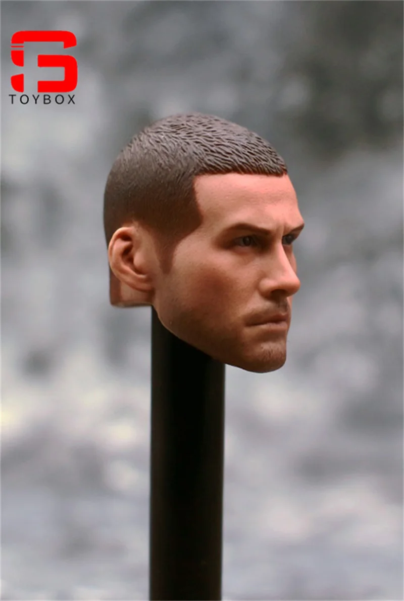 W magazynie A-31 1/6 Skala Jake Gyllenhaal Head Sculpt PVC Male Soldier Head Carving Fit 12'' Action Figure Body Dolls