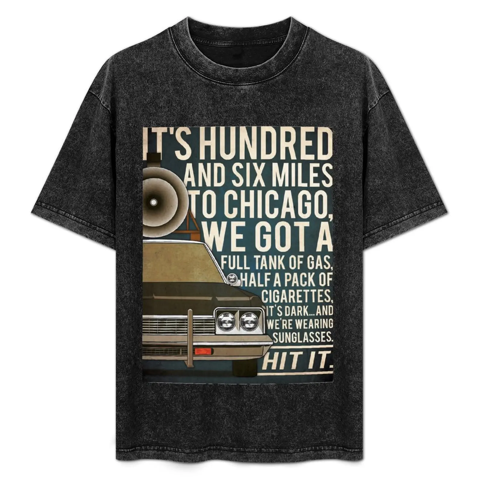 

Blues Brothers Classic T-Shirt Big and Tall Basic Tee Shirt