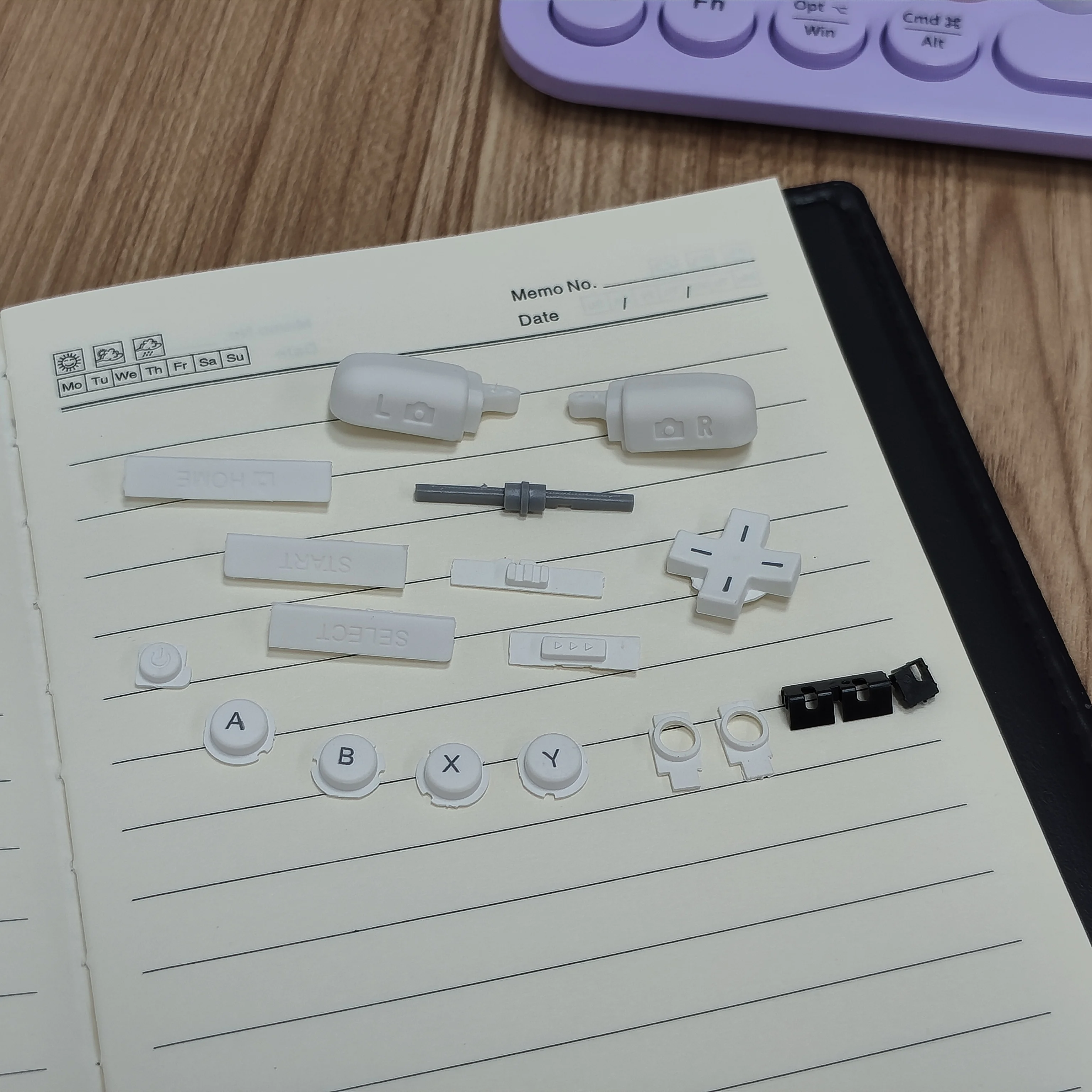 ปุ่มควบคุมเสียงสำหรับเครื่องเล่นเกม 3DS XL/LL