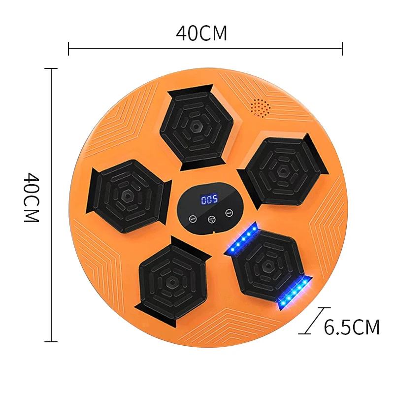 ZT Electronic Musical Wall Boxing Target, Mini Jogo De Soco De Música, Máquina inteligente