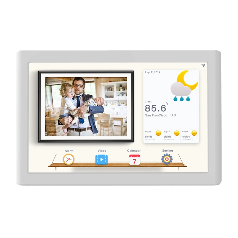 10.1inch Android Wifi digital photo frame android cloud picture frame