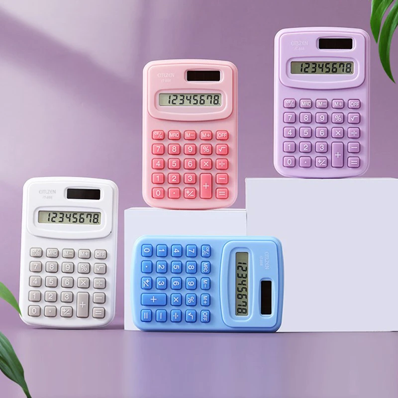 Calculadora Pequeña para Negocios Financieros, Calculadora para Contadores, Herramienta de Contabilidad, Mini Calculadora Electrónica