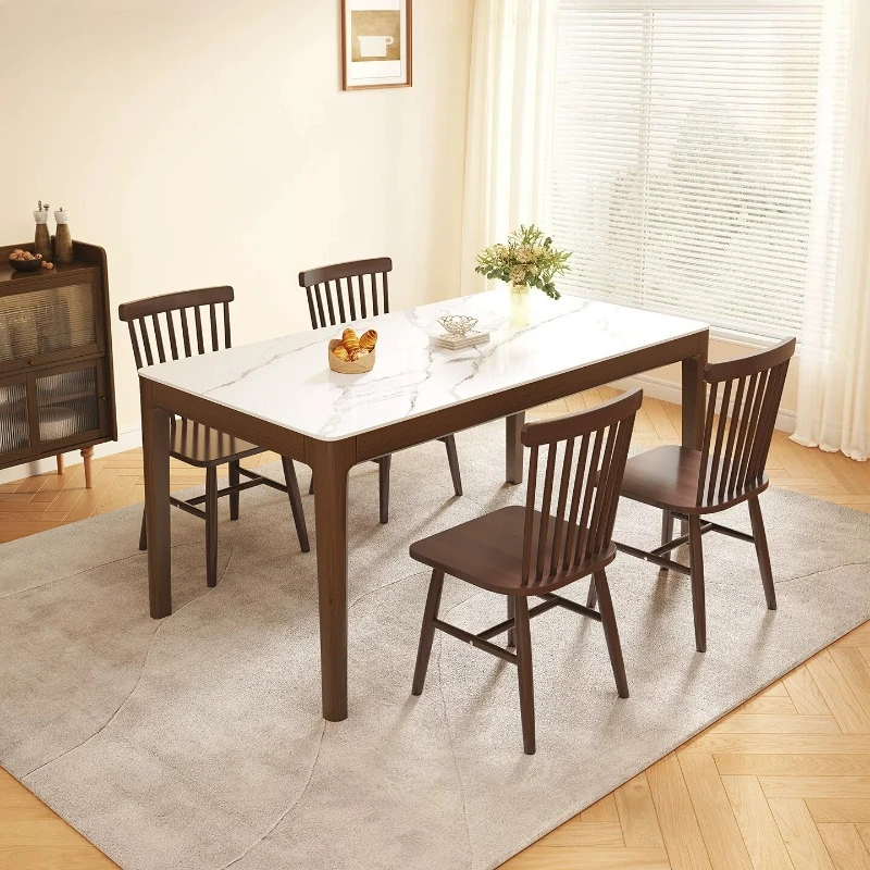 Interior Space Saving Marble Dining Tables Modern Luxury Multifunctional Coffee Dining Tables Home Mesa Comedor Nordic Furniture