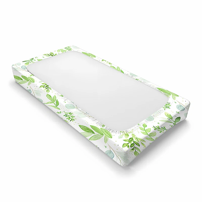 Baby Changing Pad Covers Soft Washable Printing Design Baby Breathable Diaper Pad Sheets Cover