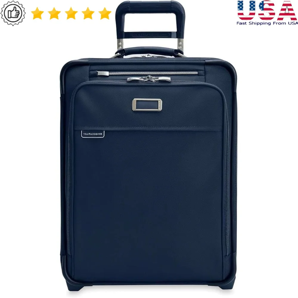 

21 Expandable Softside Carry On Luggage with 2 Wheels Travel Suitcase Rolling Bag Men Women Durable Self-Repairing Design