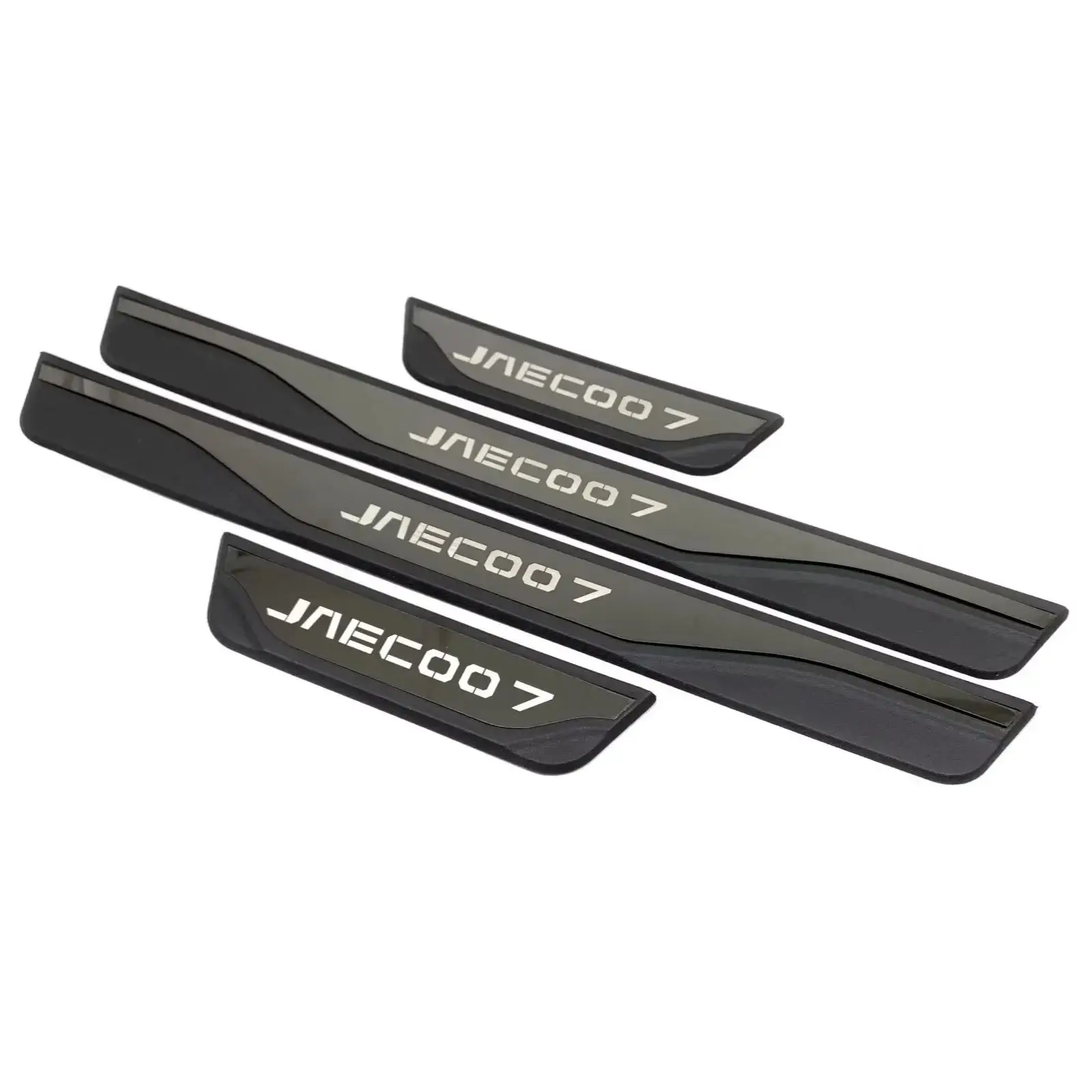 For CHERY JAECOO 7 2023 2024  Steel Plastic Door Sill Kick Scuff Plate Protector Cover Trims Guard Pedal Car Styling Accessories