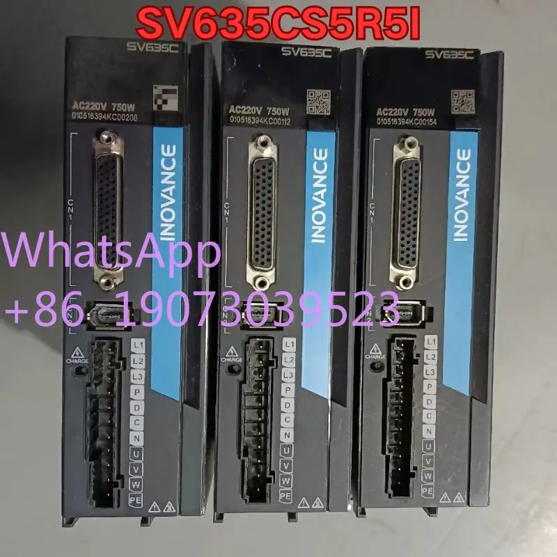 

Second-hand SV635CS5R5I servo drive in good working condition