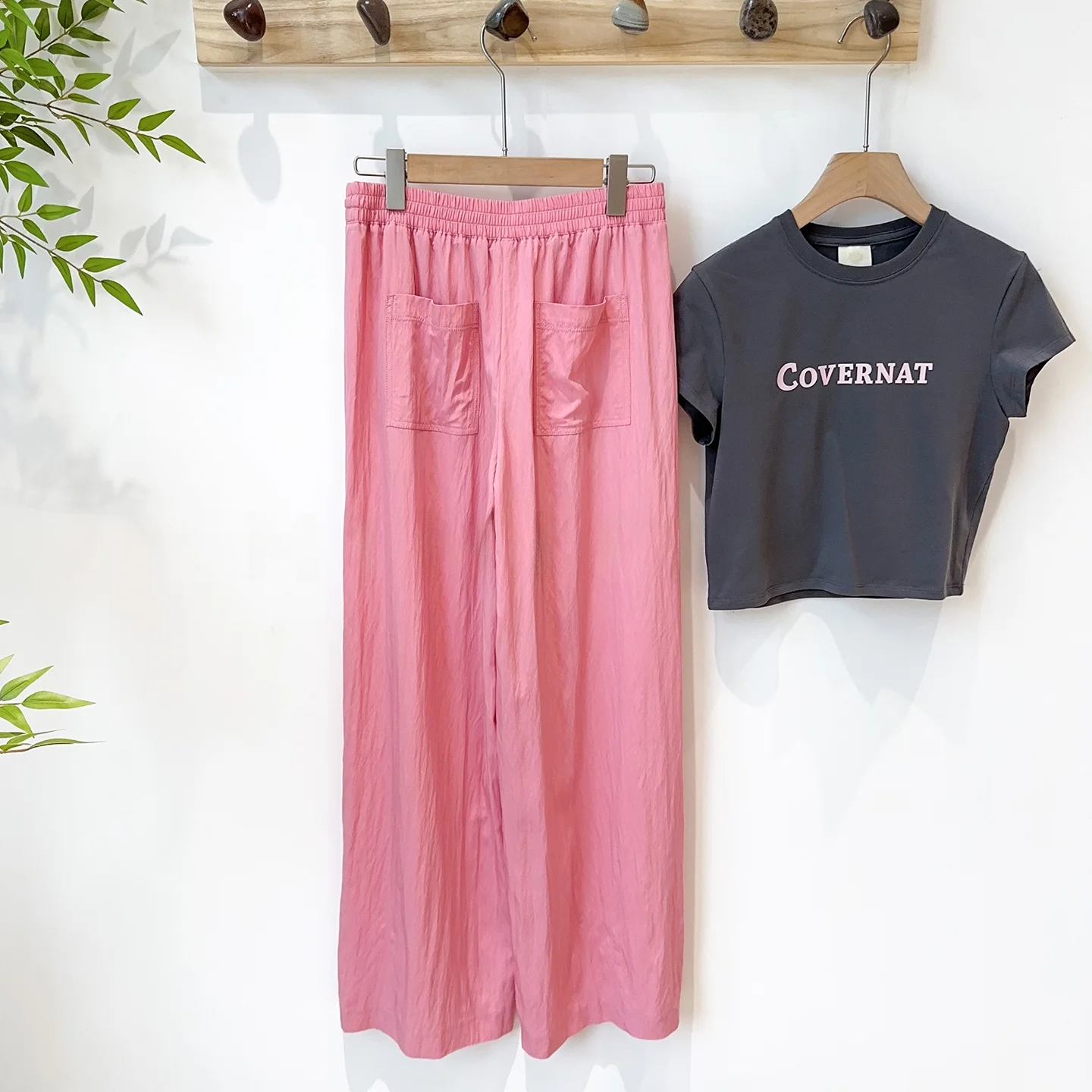 Mimifa CC Original ample décontracté jambe large pantalon polyvalent confortable nouveau 25 Sle trajet Faion saison d'été matériel