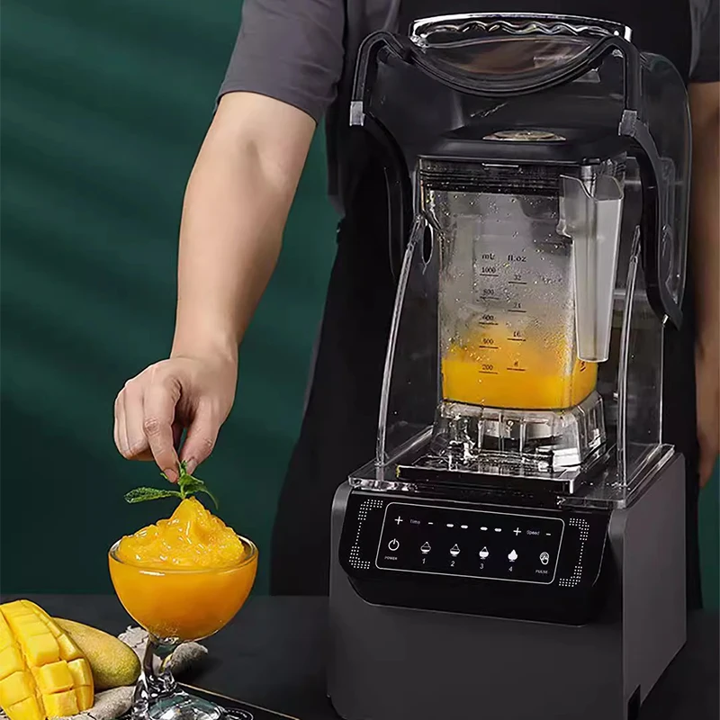 

Полностью автоматическая машина для приготовления смузи, бесшумная с капюшоном и звукоизоляцией, дробилка для льда, блендер, соковыжималка, дробилка для стен, YT-9003