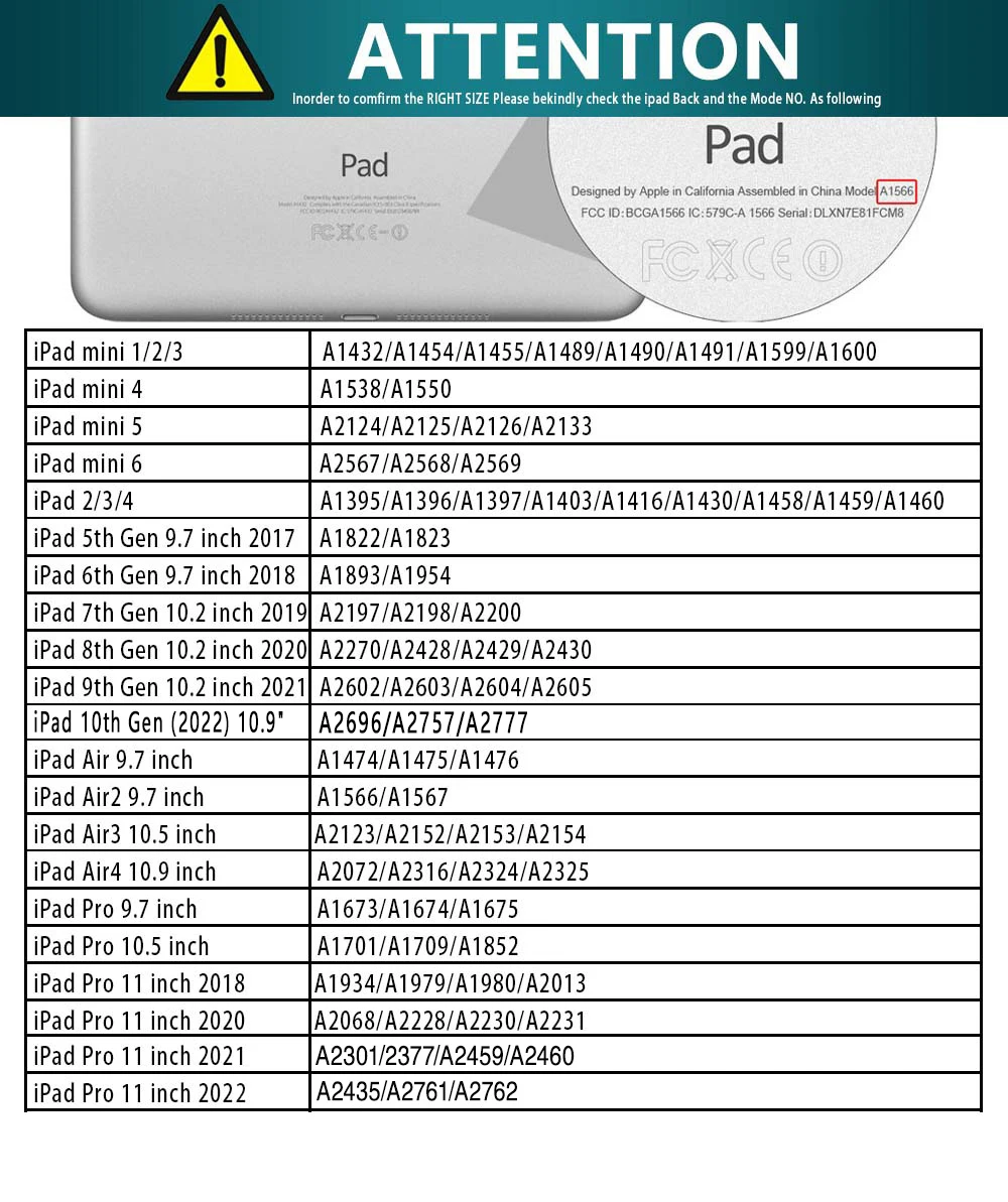 Funda plegable de cuero para iPad 2021, cubierta para iPad 10,2 9th mini 6 5 4 Mini 1 2 3 Ipad 5th 6th Generation 9,7 ipad 2 3 4 iPad 7th 8th