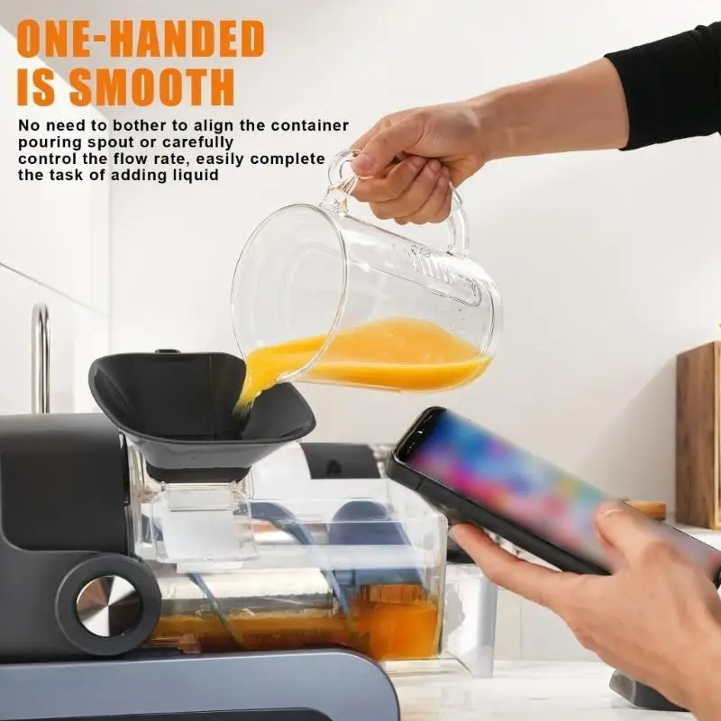 FS301 FS300 FS300 용 유출 방지 방액 흐름 후드 Slushie 메이커 기계 액세서리 N58D