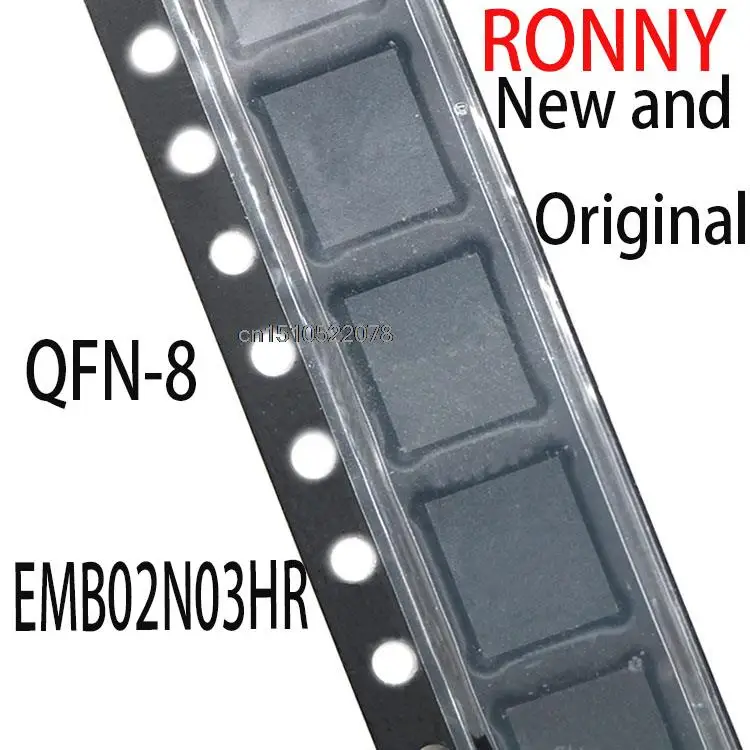 5PCS  New and Original   EMB02N03R B02N03R QFN-8 EMB02N03HR