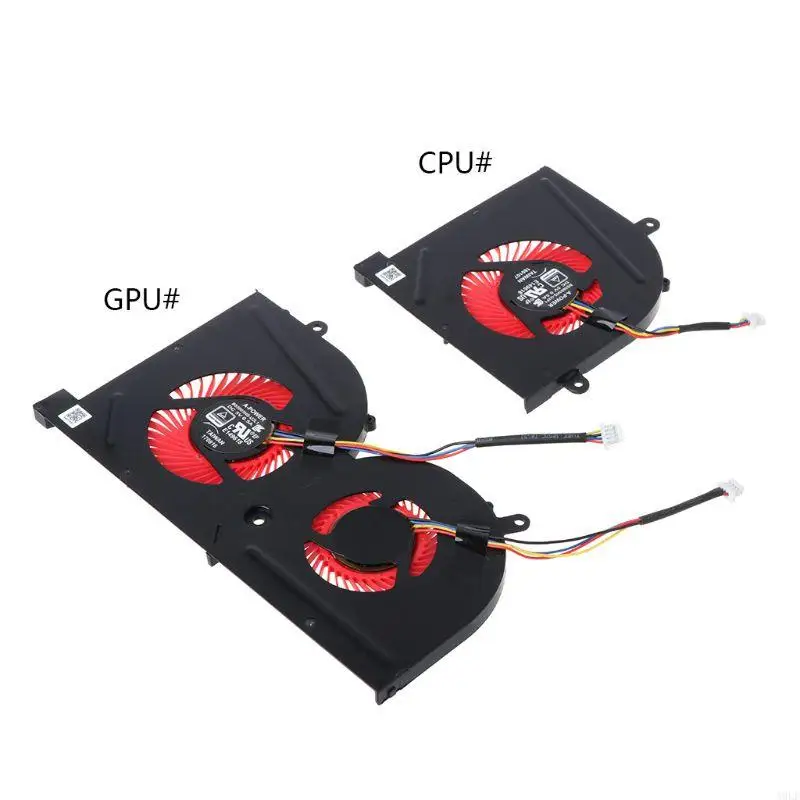 

A9LF 5V CPU GPU Cooler Radiator Fan for MSI GS63VR GS63 GS73 GS73VR MS-17B1