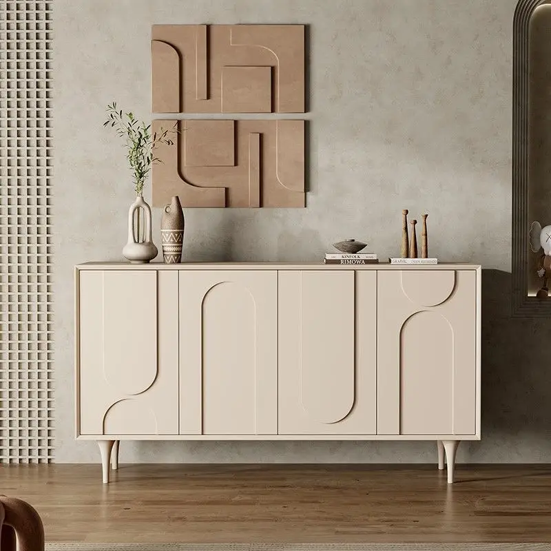 

Cream Entrance , Living Room Solid Wood Dining Side , Modern Simplicity, Decorative , Locker