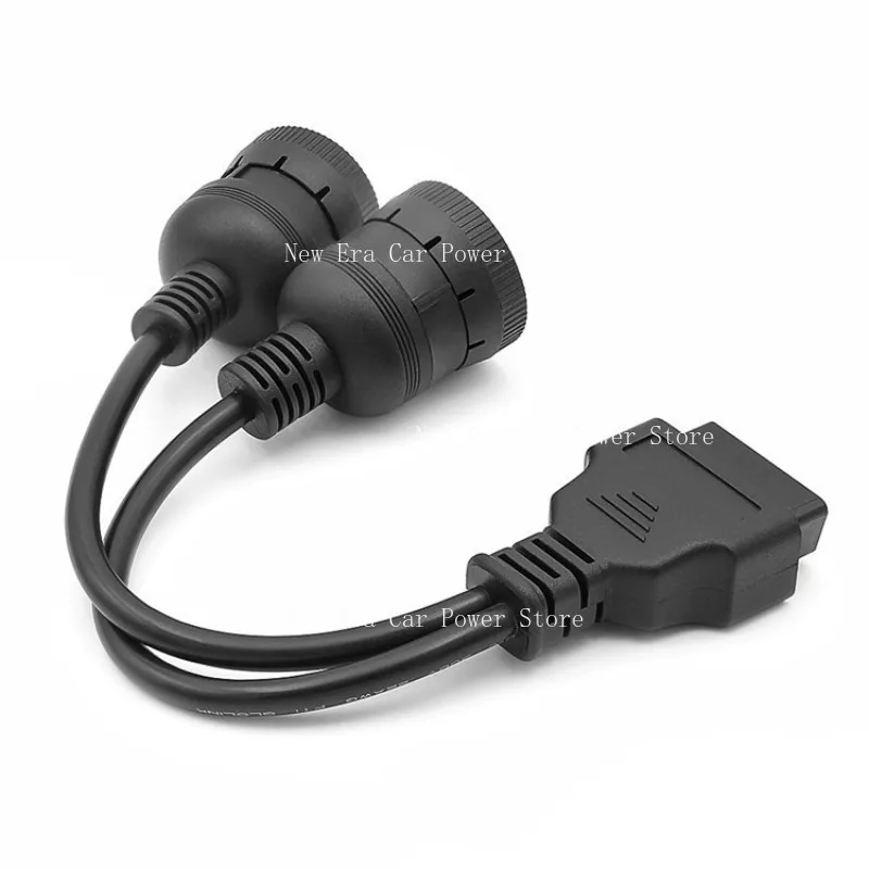 

Diagnostic Converter Suitable for Dechi 6+9pin (J1708+J1939) Truck OBD Adapter Cable Truck Line OBD2