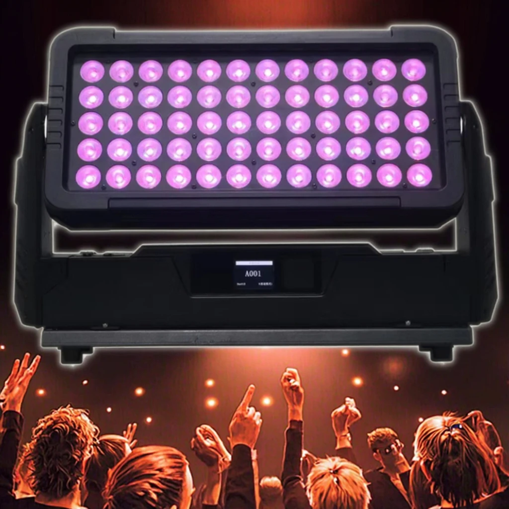 

600w Rgbw Color 4 In 1 Ip65 Led Flood Waterproof Stage Lighting Led Wash Light For Outdoor Perfromances