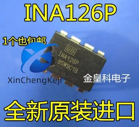 

10pcs original new INA126P DIP8 instrument amplifier operational amplifier operational amplifier IC