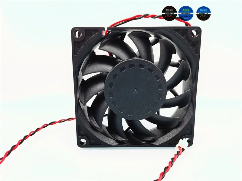 New 8025 Double Ball Bearing 24V 0.13a 8cm Cabinet Frequency Conversion Server Cooling Fan