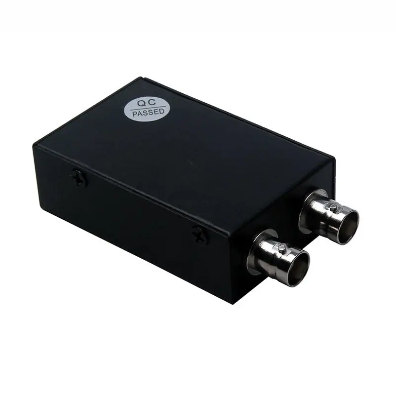 BNC To RJ45 Transmitter E1 Converter Balanced To Unbalanced 75 Ohms To 120 Ohms Impedance G.703 Coaxial