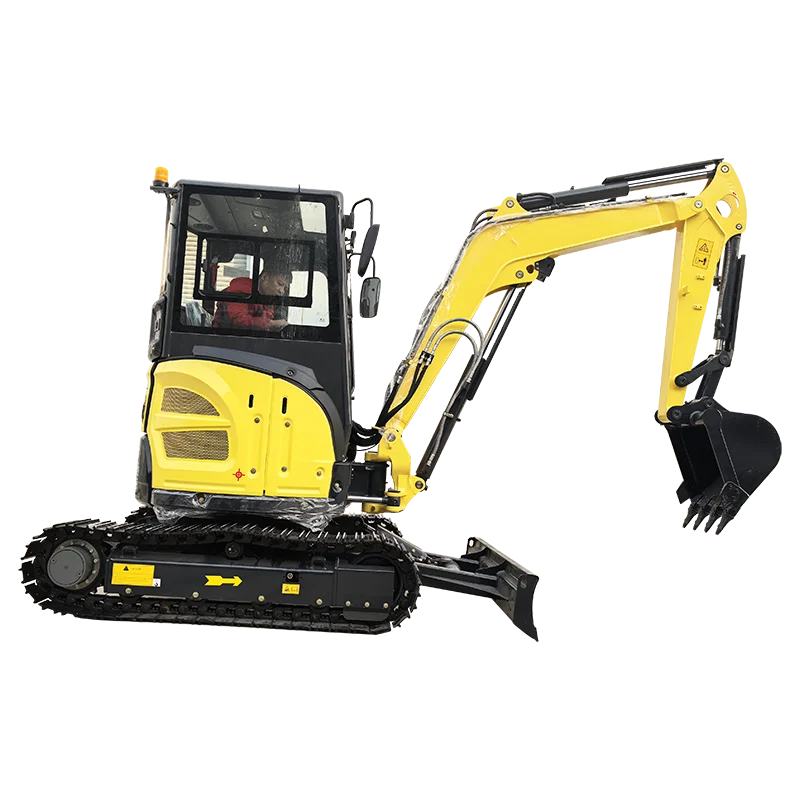 China Wholesale Mini Excavator Loader with Roof and Bucket Machine Customization