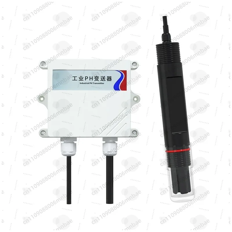 

Industrial water quality ph sensor transmitter, automatic compensation agricultural domestic sewage PH detector pH meter
