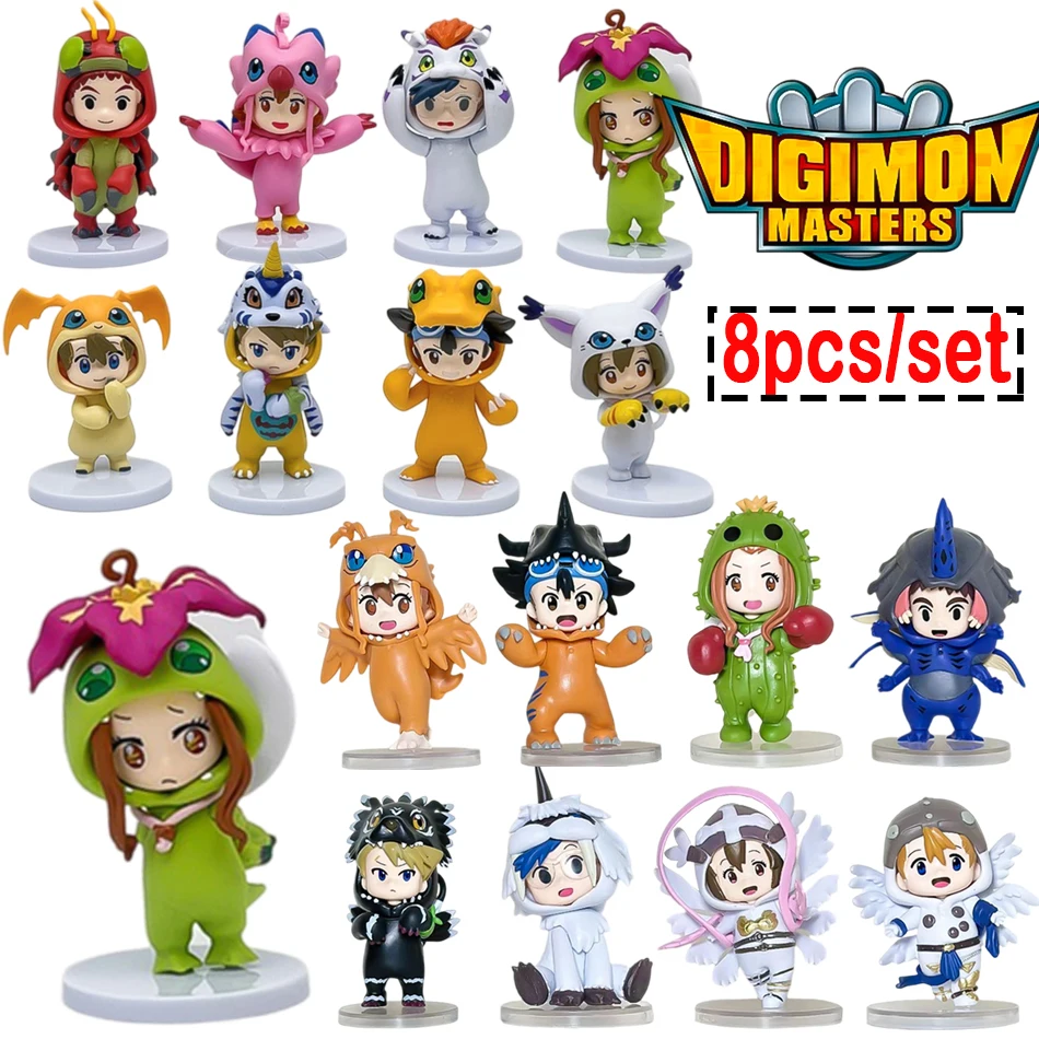 

Цифровые персонажи Digimon второго/третьего поколения: Таичи, Мэтт Исиды, Сора — фигурки для косплея, модель, игрушка, подарок