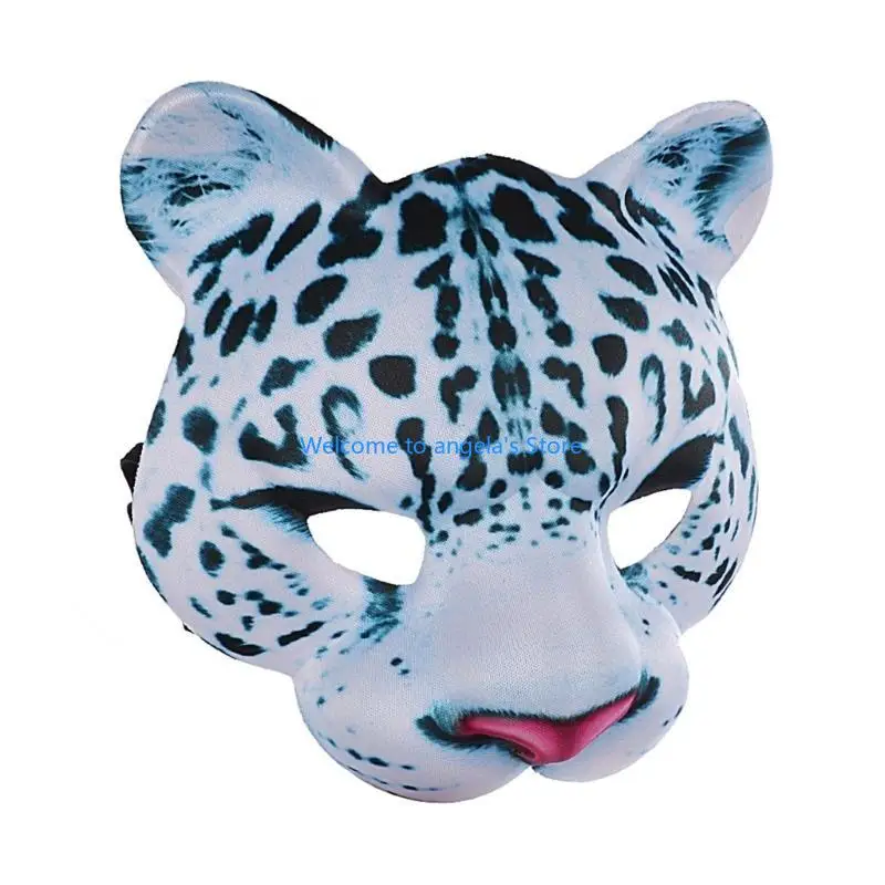 

X4YC Halloween Animal Face Mask Masquerade Mask Halloween Costume Accessories