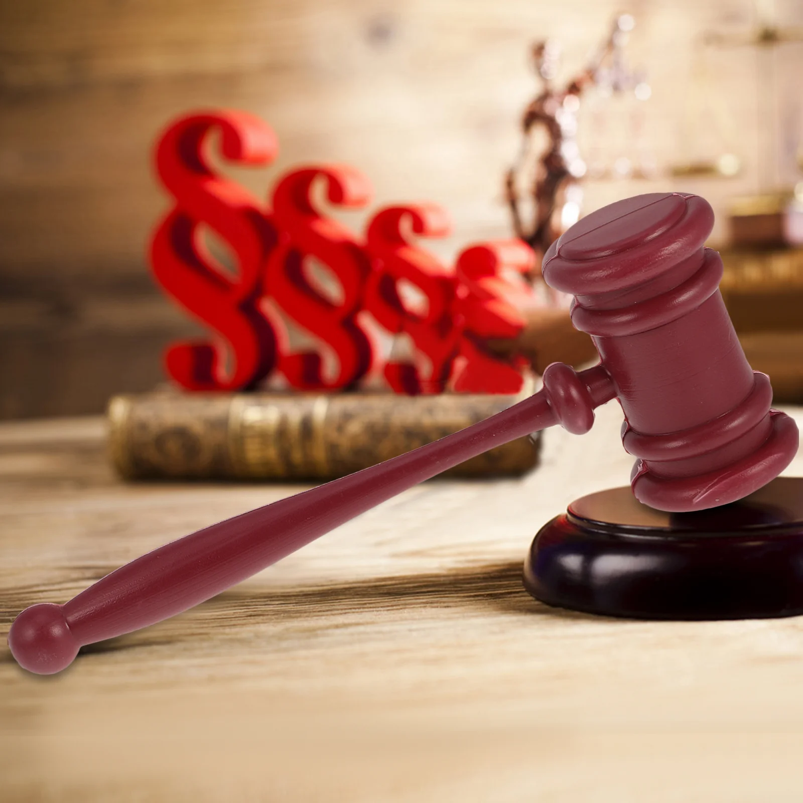 Props Girl Office Child Halloween Costumes Game Courtroom Gavel Party Accessory