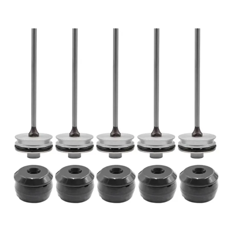 LLCS-For CN80 Coil Nailer Spare Parts- 5Set Piston Driver+ Nailer Cushion Bumper For N80S And For N80SB High-Efficiency Models