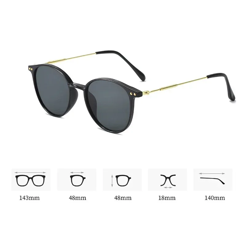 2024 neue koreanische Modetrend Frauen Sonnenbrille Männer Unisex Outdoor Sonnenschutz Brille UV400 Sonnenschutz polarisierende Sonnenbrille