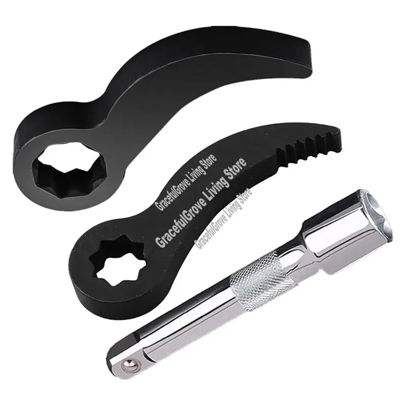 

A26I-3 шт., адаптер для гаечного ключа, головка 1/2 дюйма, 3/8 дюйма, приводная головка с регулируемым углом, адаптер для лома с удлинителем