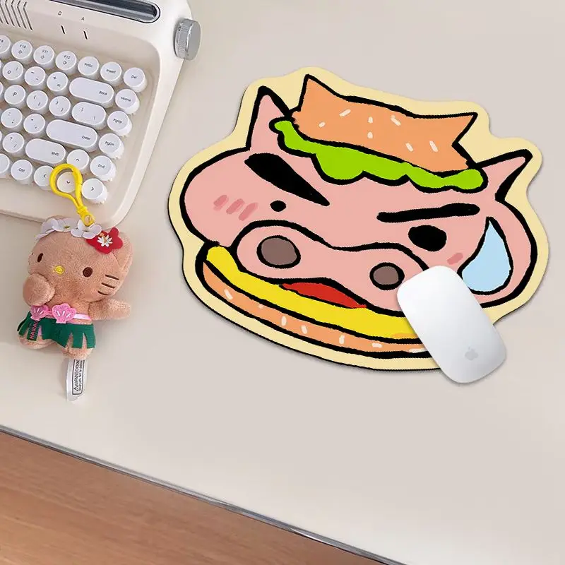 

Kawaii Crayon Shin-chan коврик для мыши Buriburizaemon аниме мультфильм для девочек студенческий блокнот грязеотталкивающий водонепроницаемый настольный коврик подарки