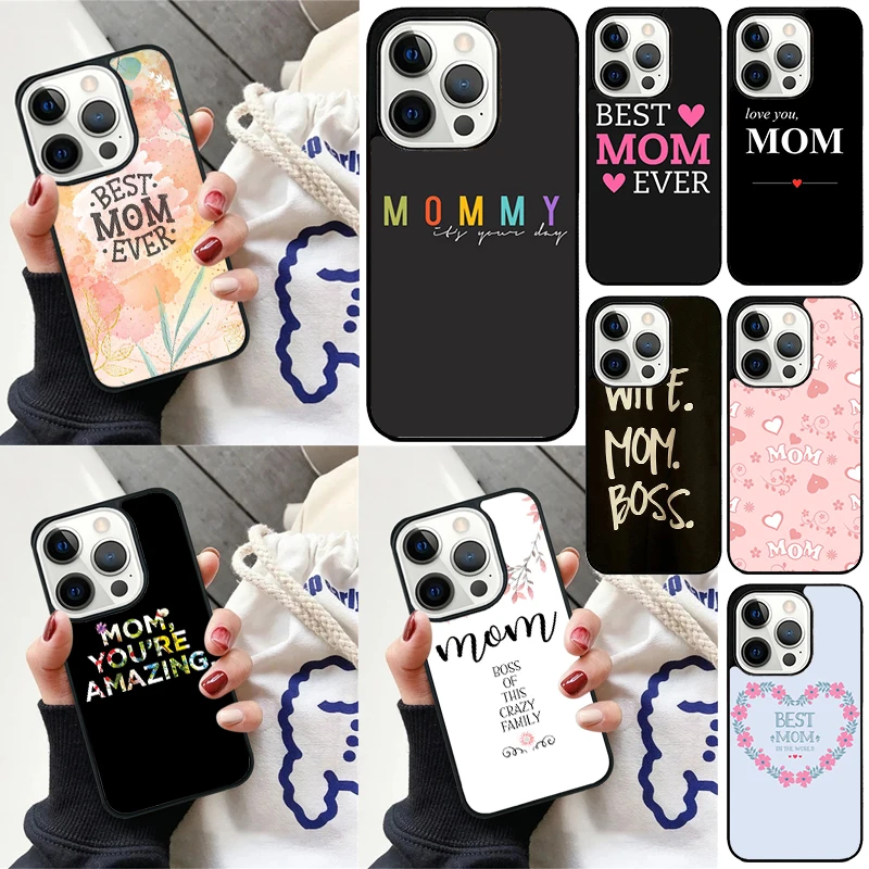 Чехол для телефона с изображением жены, мамы, босса, мамы, для iPhone 13 14 15 Pro Max 12 Mini 11 15 Pro Max 6 7 8 Plus X XR XS Max SE 2020