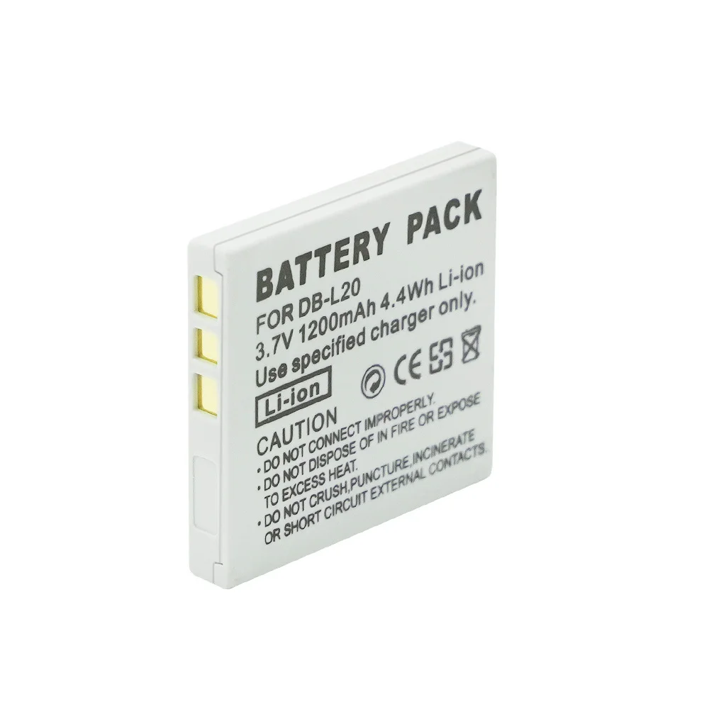 Db-L20 Battery For Sanyo Xacti