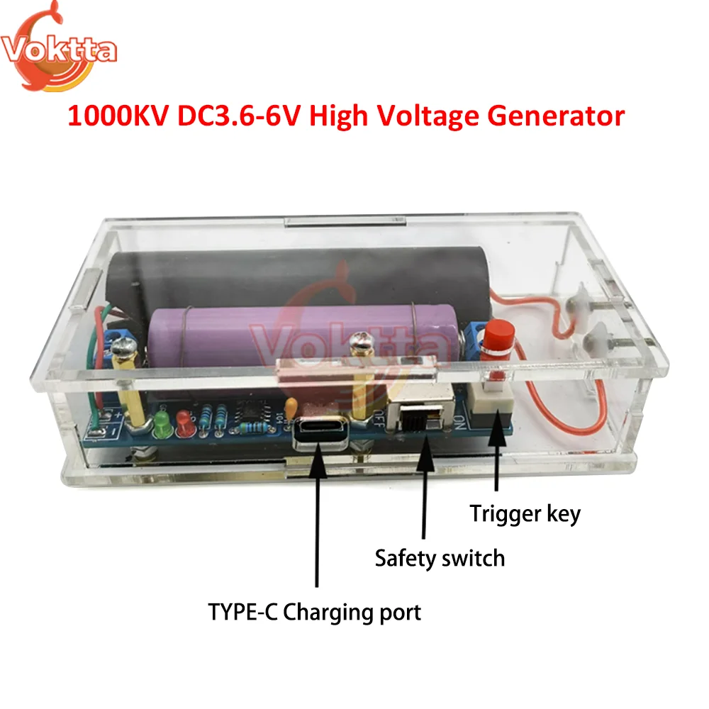 gerador-de-alta-tensao-booster-board-usb-tipo-c-interface-transformador-inversor-step-up-power-module-kit-gerador-diy-1000kv-dc