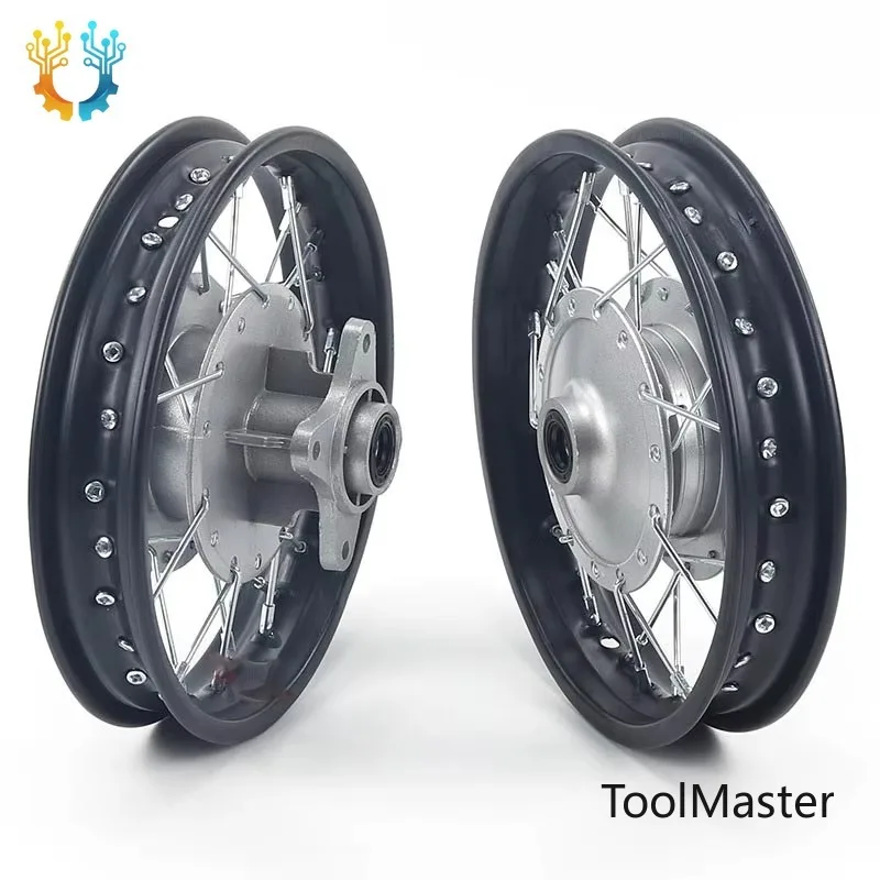 

【2026】Off-Road Motorcycle CRF50 Wheel Hub Steel Rim 1.40x10 Inch Front And Rear Wheel Rims