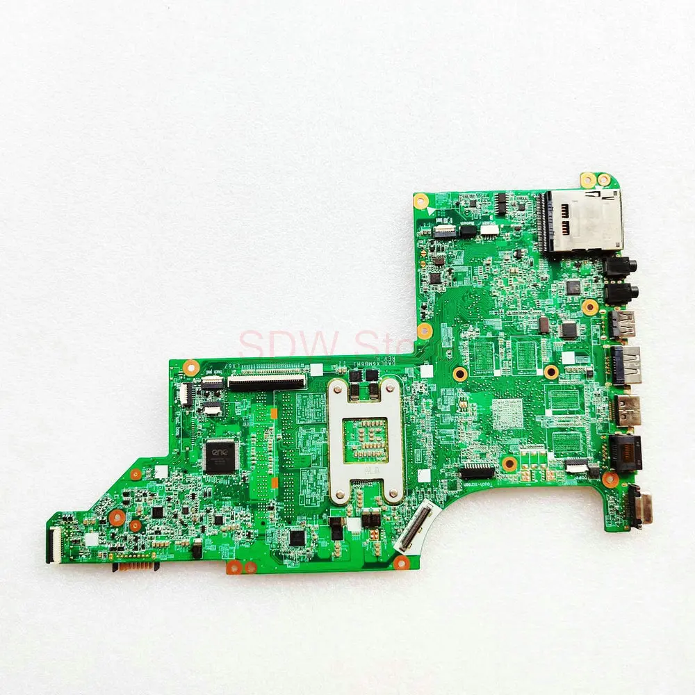 For HP Pavilion DV6-3000 DV6T-3000 Mainboard 615281-001 Laptop Motherboard DA0LX6MB6H1 HM55 DDR3 Tested OK