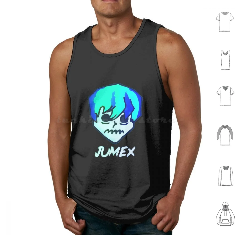 Camisetas sin mangas con Logo de Jumex, chaleco sin mangas con Logo de rapero Jumex Rap Black Love, canciones tristes felices mexicanas, música y vídeo, nuevo Jk