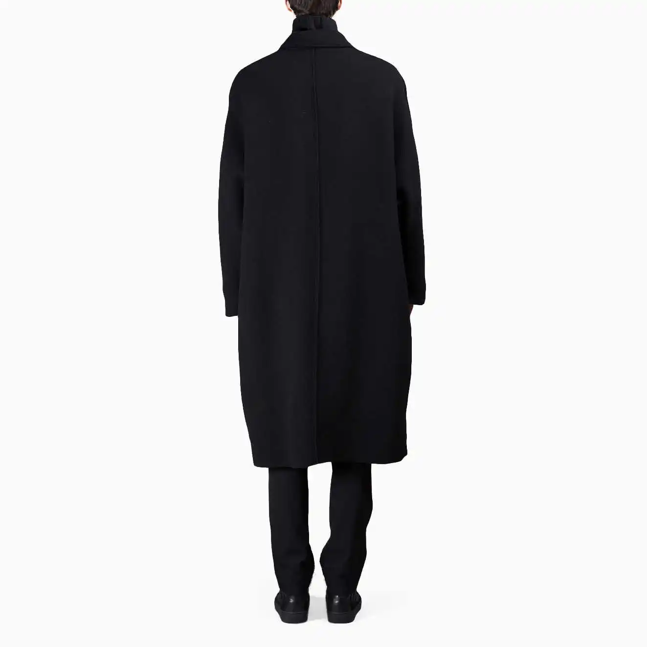 Cappotto YOJI OOAK OCERSIZES Cappotto di lana spessa, un marchio di design di nicchia, abbigliamento da uomo discreto