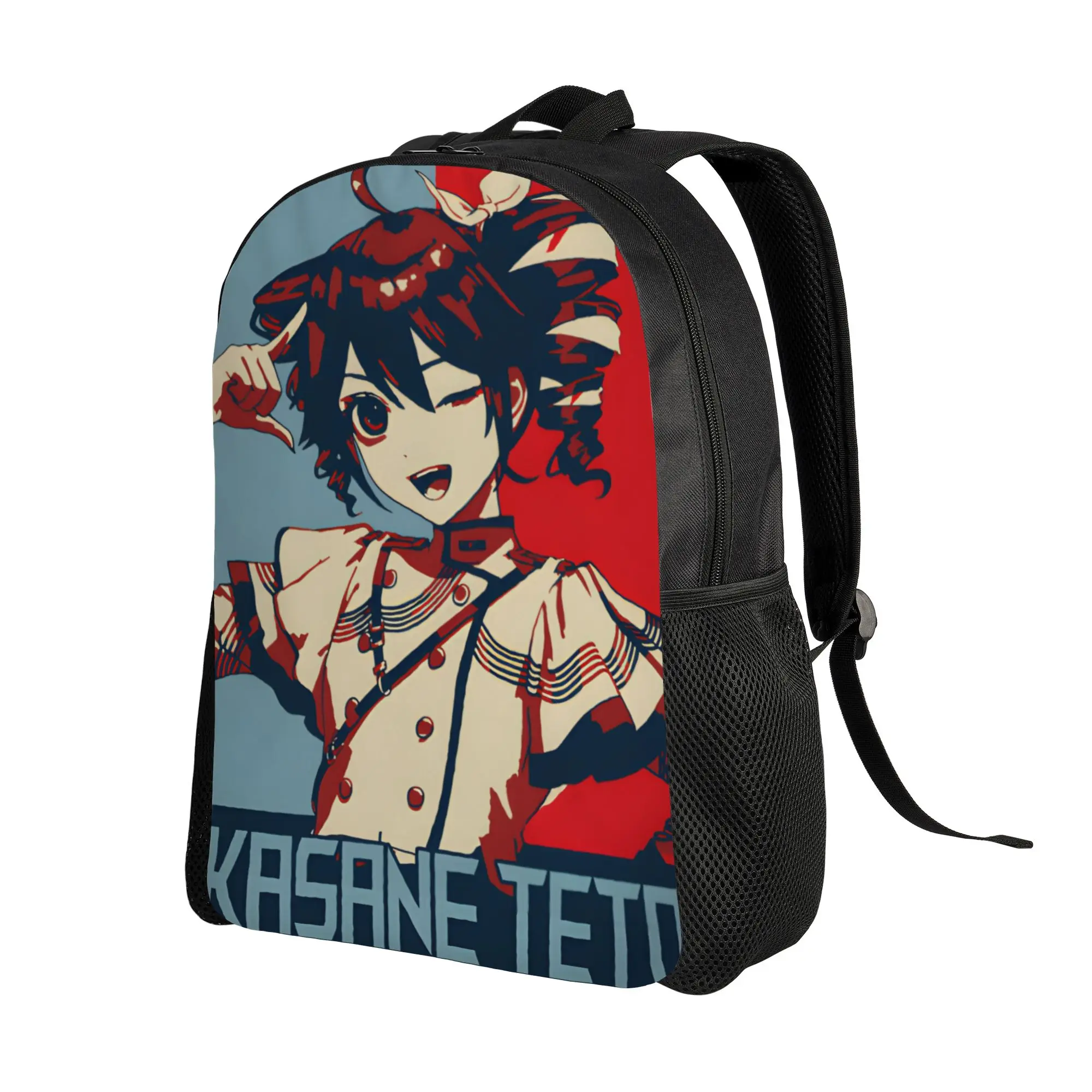 Kasane Teto Backpack  Women Men Polyester College Backpacks Breathable Streetwear School Bags Rucksack