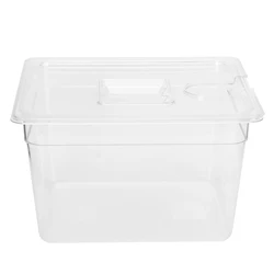 11L Collapsible Hinged Sous Vide Container with Lid for Sous Vide Circulator Culinary Precision Cooker